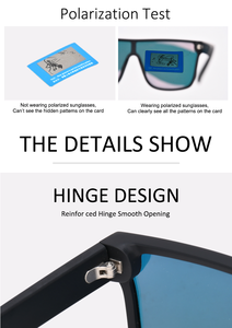 Somta fabricant personnalisé marque logo carré femme Uv400 polarisé noir ombre pêche lunettes de soleil hommes <span class=keywords><strong>2025</strong></span> 2026 - Product Image 3