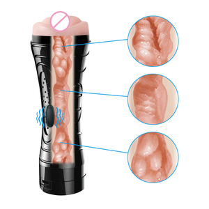 Masturbateur masculin chatte artificielle/anal/bouche Ual Toys coupe de masturbation pour hommes - Product Image 1