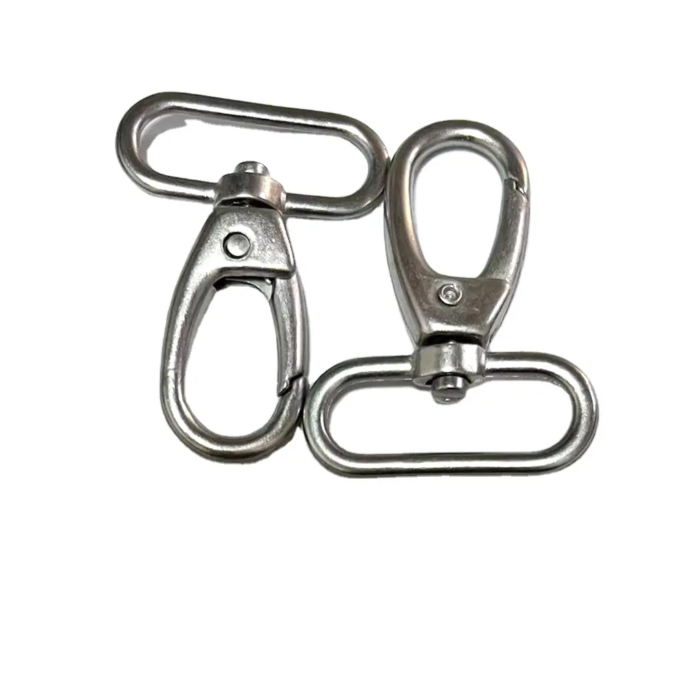 Swivel Lobster Leather Bag Handbag Purse Shoulder Strap Belt Clasp Clip Trigger Buckle Key Ring Dog Chain Collar Snap Hook