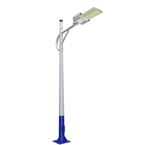 Lampione Stradale <span class=keywords><strong>a</strong></span> LED <span class=keywords><strong>Solare</strong></span> con Controllo Manuale, Palo Alto 6m/8m/10m, Illuminazione Stradale per Ingegneria Municipale Esterna - Product Image 1