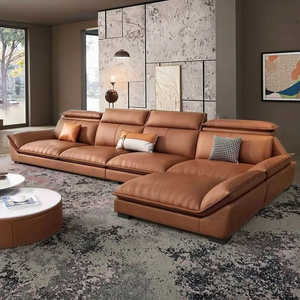2023 giá rẻ phòng khách đồ nội thất ghế <span class=keywords><strong>sofa</strong></span> sectionals L hình dạng da <span class=keywords><strong>sofa</strong></span> <span class=keywords><strong>Set</strong></span> với tùy chỉnh vật liệu chức năng bảng - Product Image 6