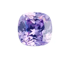 Magnificent Lavender Color Square cushion Cubic Zirconia A Radiant and Robust Gemstone for Your Collections