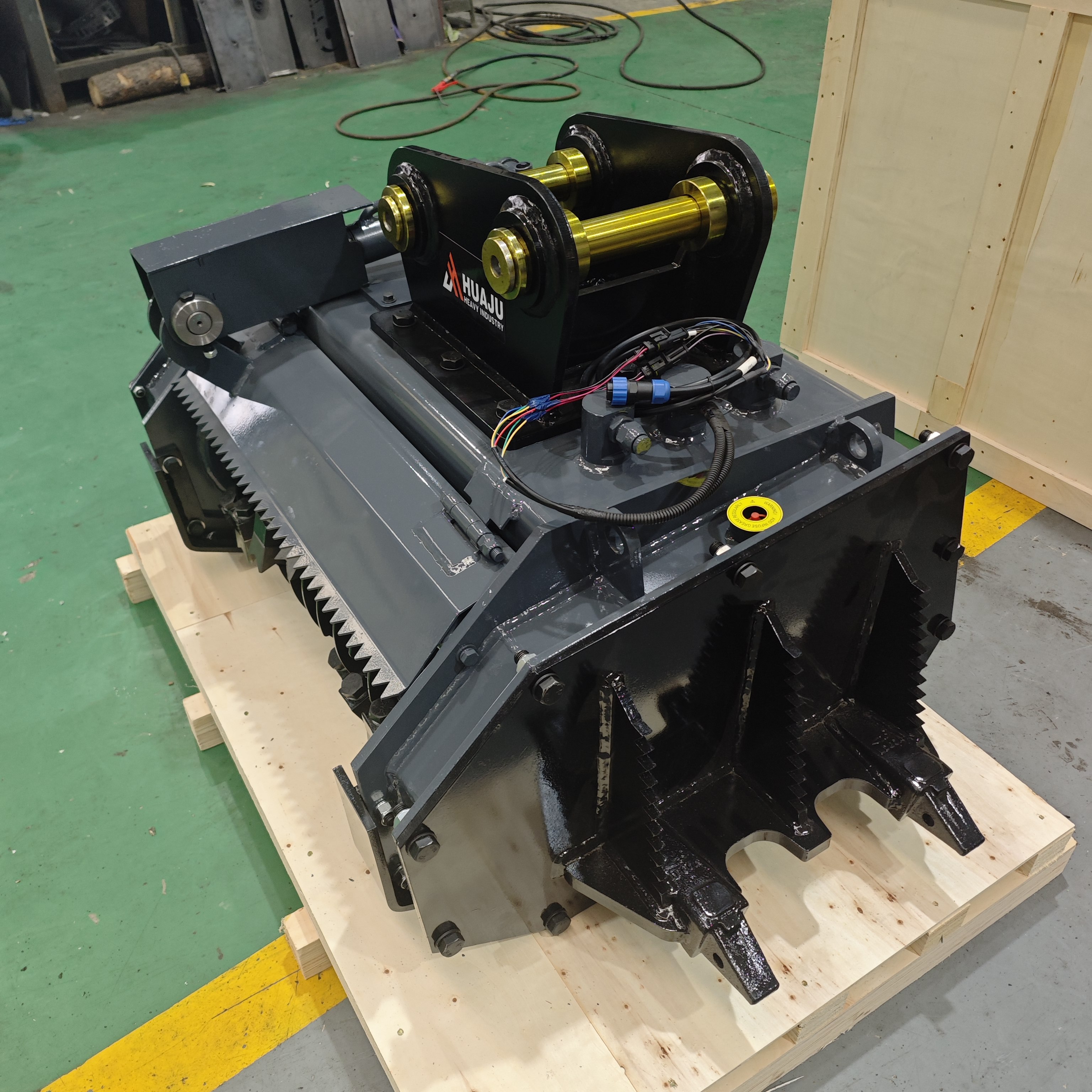 mini excavator accessories for wood