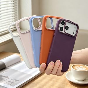 เคสโทรศัพท์ซิลิโคนเหลวพร้อมที่ยึดเลนส์กล้อง S135 สำหรับ iPhone 17 18 Pro Max รองรับการชาร์จไร้สายแบบแม่เหล็ก - Product Image 5