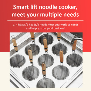 Maxky-Máquina de cocción de fideos comercial de acero inoxidable de alta potencia, estufa de pasta y Bola de masa hervida para <span class=keywords><strong>restaurante</strong></span> personalizada de 1,5 kW - Product Image 5