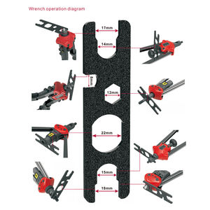 Pistolet à écrou de Rivet manuel automatique M3-M12 6 8 1/2-13 outil d'écrou de Rivet professionnel haute efficacité métrique impérial pouce US UNC <span class=keywords><strong>Riveter</strong></span> - Product Image 5