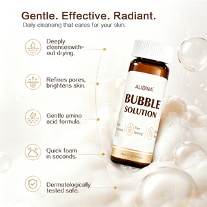 Solution de bulles liquides blanches, solution de petites bulles, soin de la peau, sérum nourrissant pour le visage, solution de peeling aquatique, solution pour appareil facial - Product Image 5