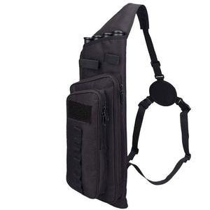 Fabricant BSCI : Carquois de tir à l'arc multifonction à 4 tubes pour le dos, pour l'entraînement, adapté aux flèches de chasse, aux flèches de tir à l'arc et aux arcs démontables - Product Image 1
