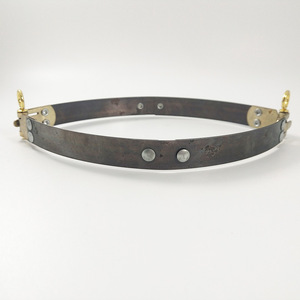 Metal Buckle <b>Clip</b> 14x250mm Gold Plated Elastic <b>Snap</b> Clasp For Bag Accessories Classic Style Model DL-58 - Product Image 2