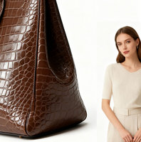 Tissu en cuir PU suédé imitation peau de crocodile de haute qualité, polyvalent pour chaussures pour femmes, rideaux, matelas, accessoires, artisanat, ceintures