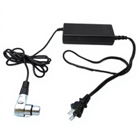Adaptateur secteur XLR 12V 4 broches pour caméras, caméscopes, moniteurs, ordinateurs portables, ordinateurs portables, CCTV