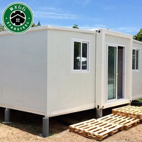 Maison de conteneur pliante modulaire de 20 pieds 40 pieds Maison préfabriquée mobile à construction rapide Petite chambre de conteneur épaissie pliable de camping