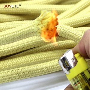 Custom 2mm-40mm Kevlars Aramid RopeFlame Corda De Aramida Retardante Corda De Aramida À Prova De Fogo - Product Image 2