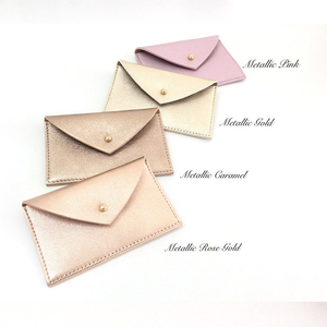 Bán Sỉ Ví Đựng Thẻ Tín Dụng Cho Nữ Ví Phong Bì Da Kim Loại Ví Đựng Thẻ Mini Cho Nữ - Product Image 5