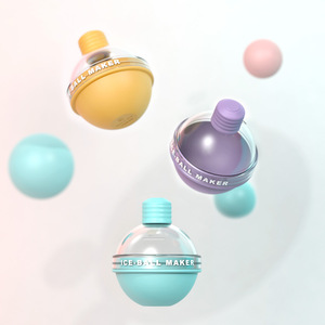 2.5 Inch Ice Ball Maker Mold Round Ice Cube Ice Sphere and <strong>Non</strong> <strong>Alcoholic</strong> Stackable Mold for <strong>Whiskey</strong> Coffee Cocktails - Product Image 4