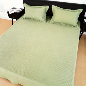 <span class=keywords><strong>Set</strong></span> <span class=keywords><strong>Copriletto</strong></span> Trapuntato in 3 Pezzi, Copertura per Letto <span class=keywords><strong>Matrimoniale</strong></span> Oversize con 2 Federe, <span class=keywords><strong>Set</strong></span> Biancheria da Letto Morbido e Confortevole Personalizzabile - Product Image 2