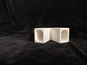 Tubes carrés en céramique d'alumine personnalisés, haute précision, résistants aux hautes températures - Product Image 3