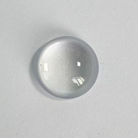 Lente Óptica Planoconvexa de Grado de Laboratorio, Diámetro 12mm, Grosor del Borde 1mm, para Experimentos de Física, Enseñanza y Pruebas
