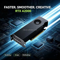 GPU RTX A2000 6 Go 12 Go, design compact demi-hauteur double emplacement pour station de travail