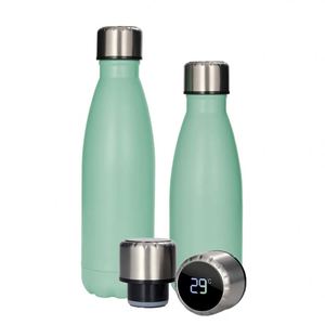 Botella Inteligente de Acero Inoxidable con Aislamiento al Vacío y Pantalla LED de Temperatura, 17oz 500ml 350ml, Tipo Colo Flask - Product Image 4