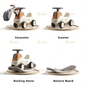 Usine OEM ODM, vente en gros : Jouet porteur 4 en 1 <span class=keywords><strong>pour</strong></span> enfants (excavatrice, <span class=keywords><strong>cheval</strong></span> à <span class=keywords><strong>bascule</strong></span>, voiture à roulettes, jouet d'équilibre sensoriel) <span class=keywords><strong>pour</strong></span> tout-petits de plus de 6 mois - Product Image 4