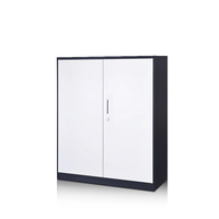 Casier demi-hauteur à 2 portes, structure démontable compacte