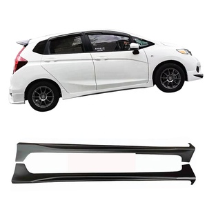 ชุดแต่งรอบคันสำหรับ Honda Fit/<span class=keywords><strong>Jazz</strong></span> สไตล์ Mugen ผลิตจากพลาสติก ABS สำหรับ Honda <span class=keywords><strong>Jazz</strong></span> ปี 2018 2019 <span class=keywords><strong>2020</strong></span> ประกอบด้วยลิ้นหน้า ลิ้นหลัง และสเกิร์ตข้าง - Product Image 4