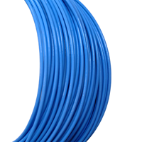 Cable triaxial de colores personalizados TRX142 TRX179 TRX316 RF Flexible Triax Cables de comunicación de baja pérdida 50ohm Conductor trenzado