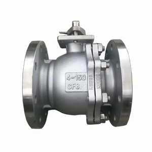 JIS 10K FC200 BALL 2PC TYPE 50A 65A 80A 100A Cast Iron CF8 316 Flange Ball Q41F/W-16k Handle Ball - Product Image 6