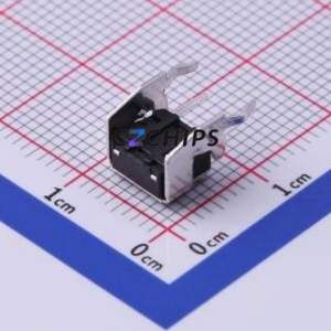 UK-B02124G43-AQ25Y Tactile Switch Bent Lead Through Hole,6x6mm Single Pole Single Throw Round Button 2.5N Right Angle Insert - Product Image 2
