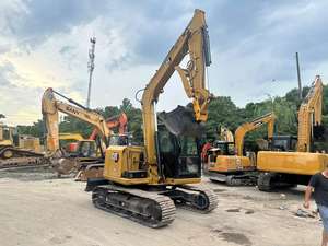 Excavatrice d'occasion CAT 307E2 Mini-pelle sur chenilles CAT 303.5E 305.5E 306E2 308E2 Pelleteuse d'occasion en stock à vendre - Product Image 4