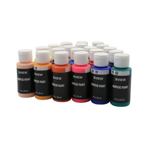 Bview Art 20 <span class=keywords><strong>colori</strong></span> bottiglie da 60 ml vernice acrilica a base d'acqua <span class=keywords><strong>con</strong></span> finitura opaca a base d'acqua - Product Image 4