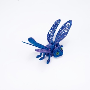 Libélula de Plástico Impresa en 3D, Modelo Animal Articulado Multiarticulado, Juguete Antiestrés para Decoración de Escritorio y Regalo - Product Image 4