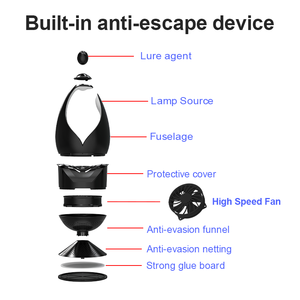 Nouvelle tendance : Destructeur d'insectes électrique portable USB avec lumière LED pour le contrôle des nuisibles, idéal pour l'intérieur, l'extérieur et le camping - Product Image 4