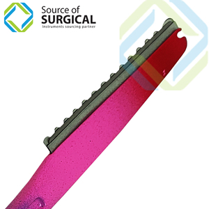 High Quality Source Surgical Disposable <b>Single</b>-Handed Straight <b>Razor</b> Stainless Steel <b>Blade</b> Plastic Handle for Men Barber Shop - Product Image 2