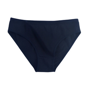Braguitas de Algodón al por Mayor para Mujer, Cintura Media, Color Sólido, Albaricoque/Azul/Rojo/Negro/<span class=keywords><strong>Blanco</strong></span>, Tallas M-L-XL, Stock al por Mayor - Product Image 6