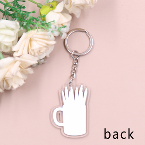 MD134KH1269 1 pieza Nuevo producto CN Teacher Coffee Mug Teach Pen TRENDY Teacher's Day Gift Llavero acrílico impreso - Product Image 6