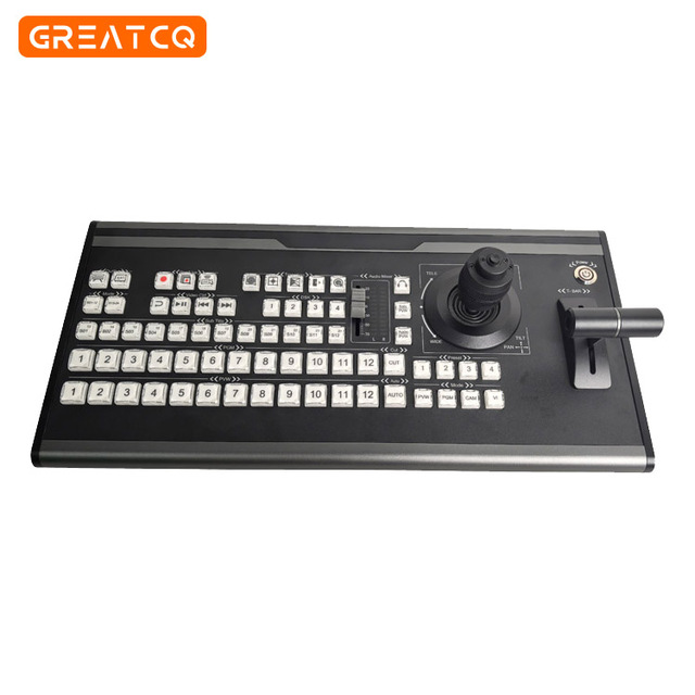 USB 12-Channel VMIX Video Mixer Switcher Software Control Panel Live Broadcast Equipment Radio TV Video Live Streaming