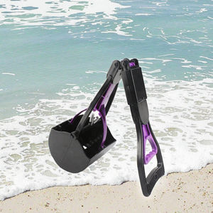 Ramasse-<span class=keywords><strong>crottes</strong></span> <span class=keywords><strong>pour</strong></span> <span class=keywords><strong>chien</strong></span> portable <span class=keywords><strong>de</strong></span> luxe, écologique, en plastique, avec long manche, outil <span class=keywords><strong>de</strong></span> nettoyage des déchets d'animaux, <span class=keywords><strong>pelle</strong></span> d'extérieur - Product Image 3