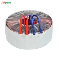 Transformador Toroidal de Aluminio Lleno de Aceite 50W-500W Monofásico de Bobina Única para Amplificador de Audio Fuente de Alimentación Directa de Fábrica