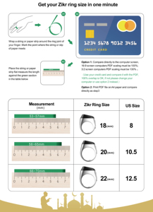 Personalización Zikr1 anillo inteligente Metal Rosario electrónico Smart <span class=keywords><strong>Led</strong></span> Digital Finger recién llegado tasbih contador de oración anillos inteligentes - Product Image 4
