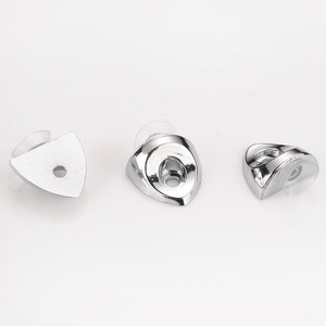 Zinc Alloy Suction Cup <b>Shelf</b> Support Glass Plate Holder Durable Indoor Furniture Accessory - Product Image 1