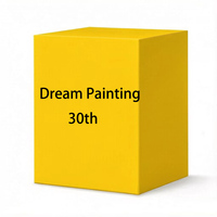 Figurine Pikachu 30ème Anniversaire Dream Painting Style Chinois Simple Sans Pack Booster Boîte Mystère Vente en Gros