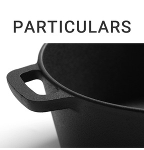 Cuisson Poêle À Pain Friture Ragoût 2-<span class=keywords><strong>en</strong></span>-1 Multifonctionnel Deux Oreilles <span class=keywords><strong>En</strong></span> <span class=keywords><strong>Fonte</strong></span> Émail Néerlandais Pot Noir Rond Casserole Marmite - Product Image 5