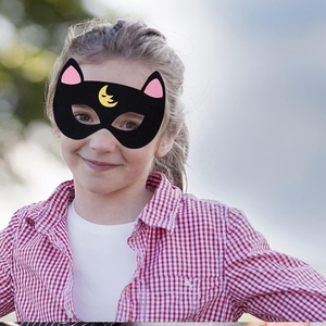 110 Uds. Múltiples estilos ecológicos de alta calidad de fieltro para niños, máscaras de Cosplay de Halloween para fiesta de disfraces de Halloween - Product Image 4