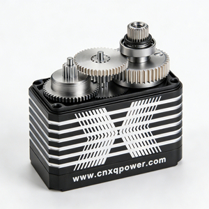 Moteur servo numérique sans noyau XQ-POWER 45KG avec boîtier CNC et engrenages en acier, longue durée <span class=keywords><strong>de</strong></span> vie, pour avions, hélicoptères, drones et pièces <span class=keywords><strong>de</strong></span> drones - Product Image 2