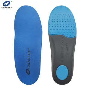 IDEASTEP Kids Orthotic Shock Absorbing Foam Arch Support Pu Orthotics Wholesale Suppliers Flat Foot Heel Pads Children Insole