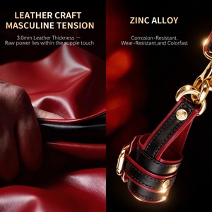 Correa de Cuero BDSM DOGLOV, Correa de Restricción para Pene y Bolas, Juego Sexual para Parejas, Juguetes Sexuales Fetichistas, Equipo de Bondage para Hombres - Product Image 4