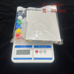 10*10mm 15*15mm Mini Kit de pintura acrílica DIY tablero de lona en blanco caballete juego de pinceles de pintura acrílica niños Graffiti pintura juguete Kit - Product Image 4