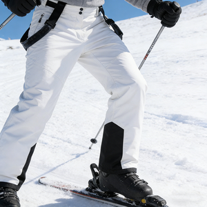 Pantalones de Esquí Impermeables y Transpirables para <span class=keywords><strong>Mujer</strong></span>, <span class=keywords><strong>con</strong></span> Aislamiento Térmico, para Patinar y Hacer Snowboard, <span class=keywords><strong>con</strong></span> <span class=keywords><strong>Tirantes</strong></span> - Product Image 1